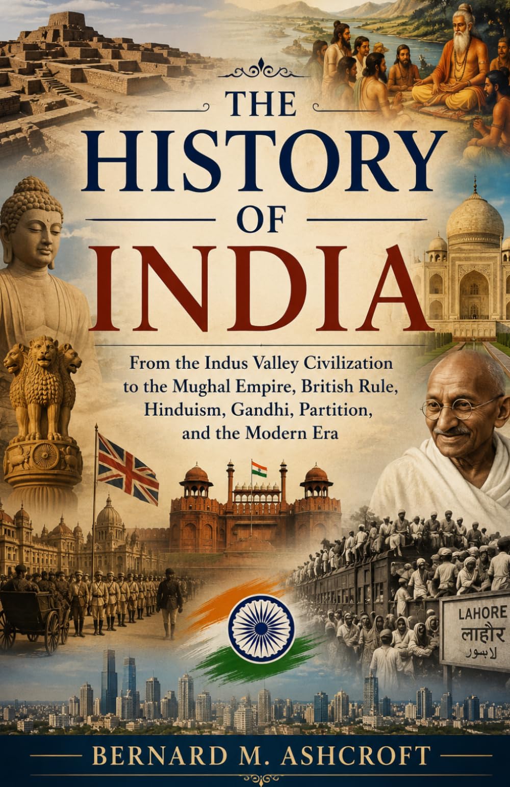 The history of India: From the Indus Valley Civilization to the Mughal Empire, British Rule, Hinduism, Gandhi, Partition, and the Modern Era (The Chronicles of Civilization)