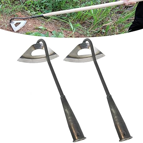 Garden Hoe All-Steel Hardened Hollow Hoe