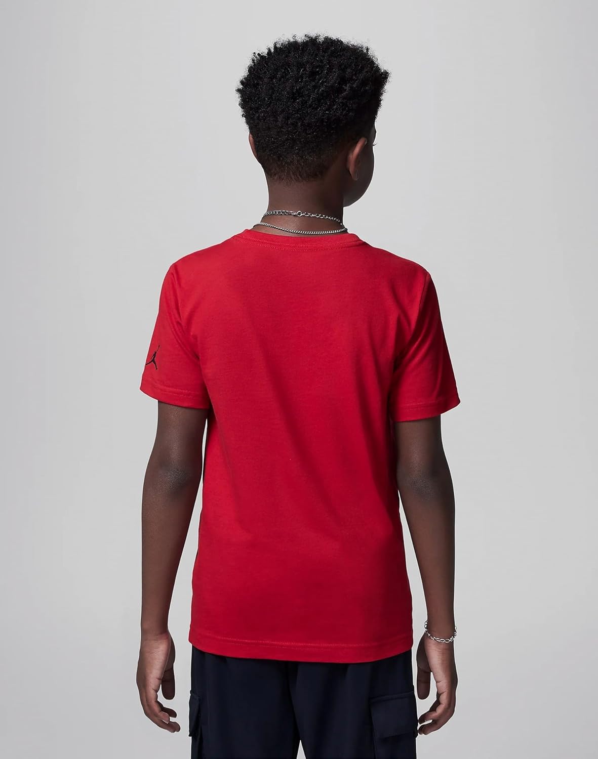 Jordan in Flight Tee Grade-School (95D473-R78, Red)