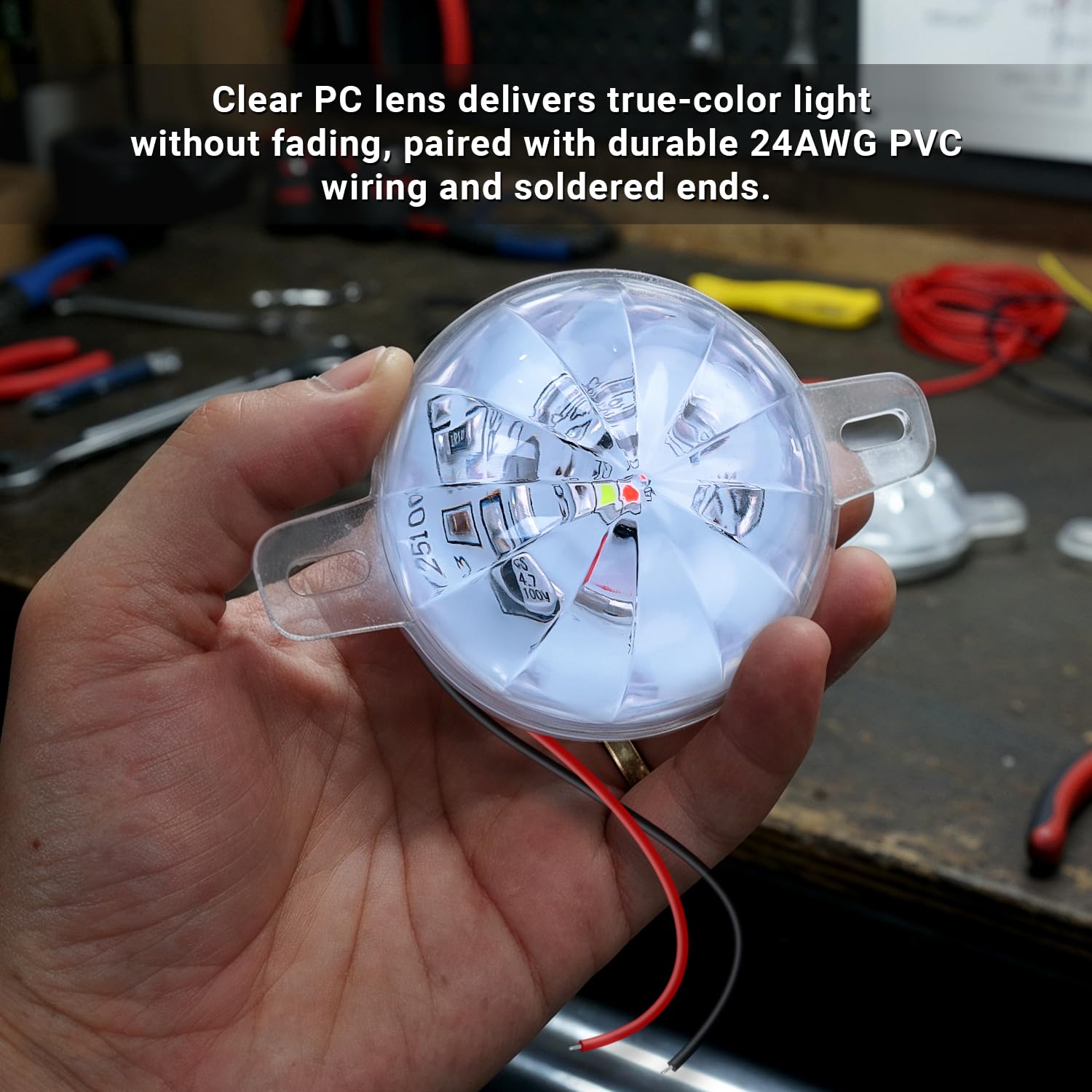Amazon | TMH ユニバーサル防水LEDシャーシライト、LEDスイカライト12V