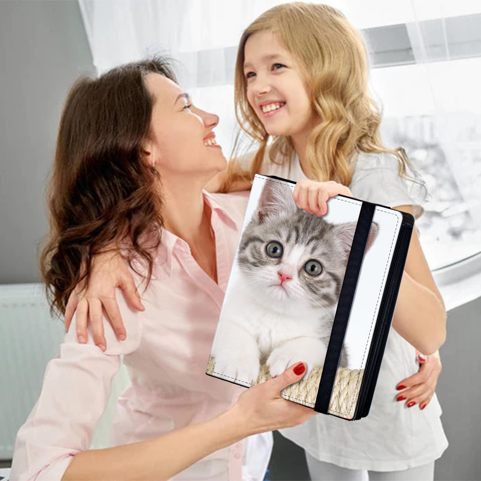 Custom Photo Trading Card Binder - 900 Pocket Organizer With 25 Pages For TCG & Sports Cards