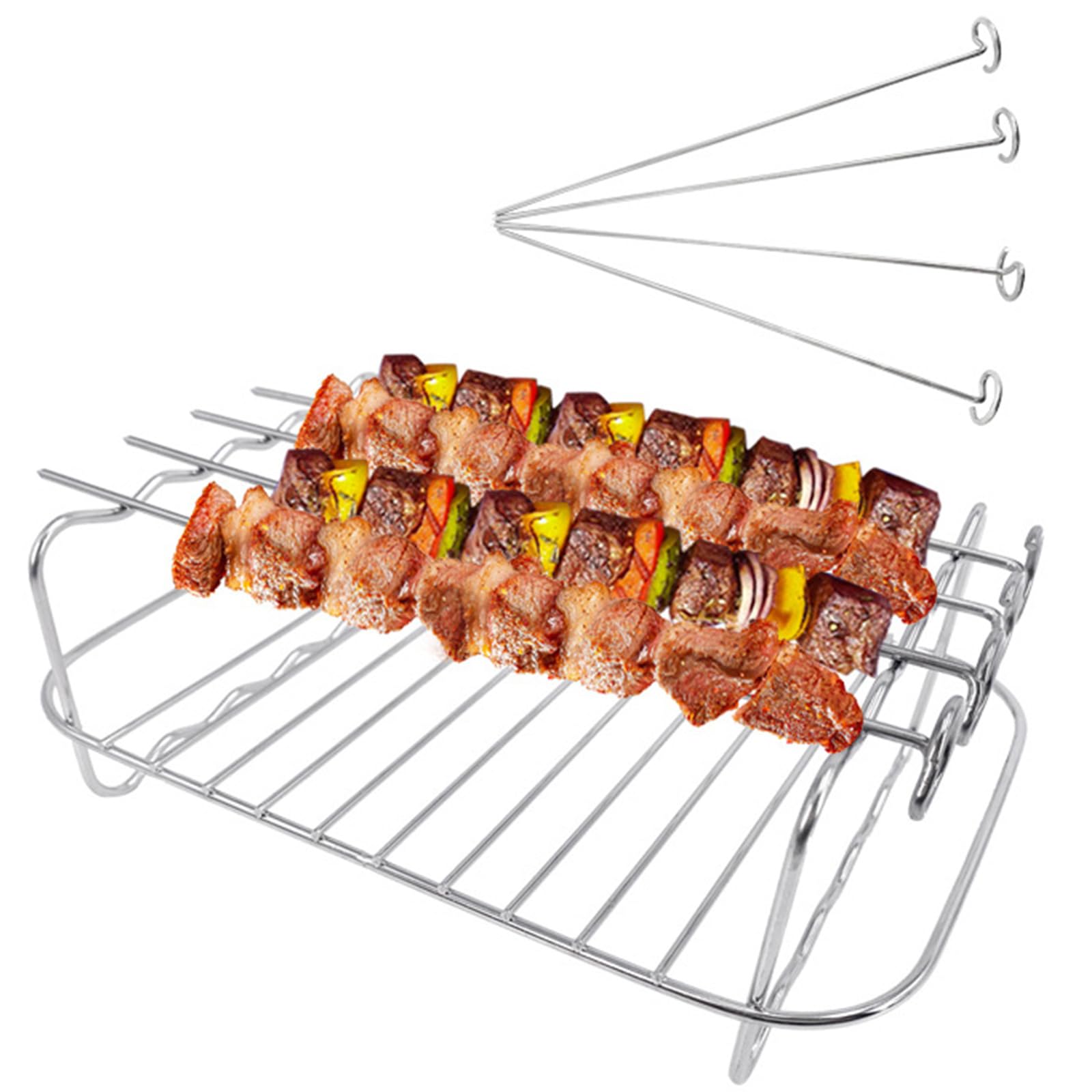 Buy Wesoke Air Fryer Skewer Rack Grate, Square Cooking Rack Cooling