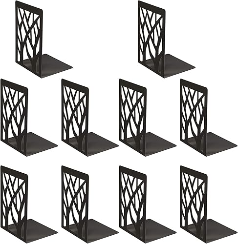 MSDADA sujetalibros para estantes, sujetalibros para oficina, extremos de libros para libros pesados, soporte para estanterías de libros, soporte