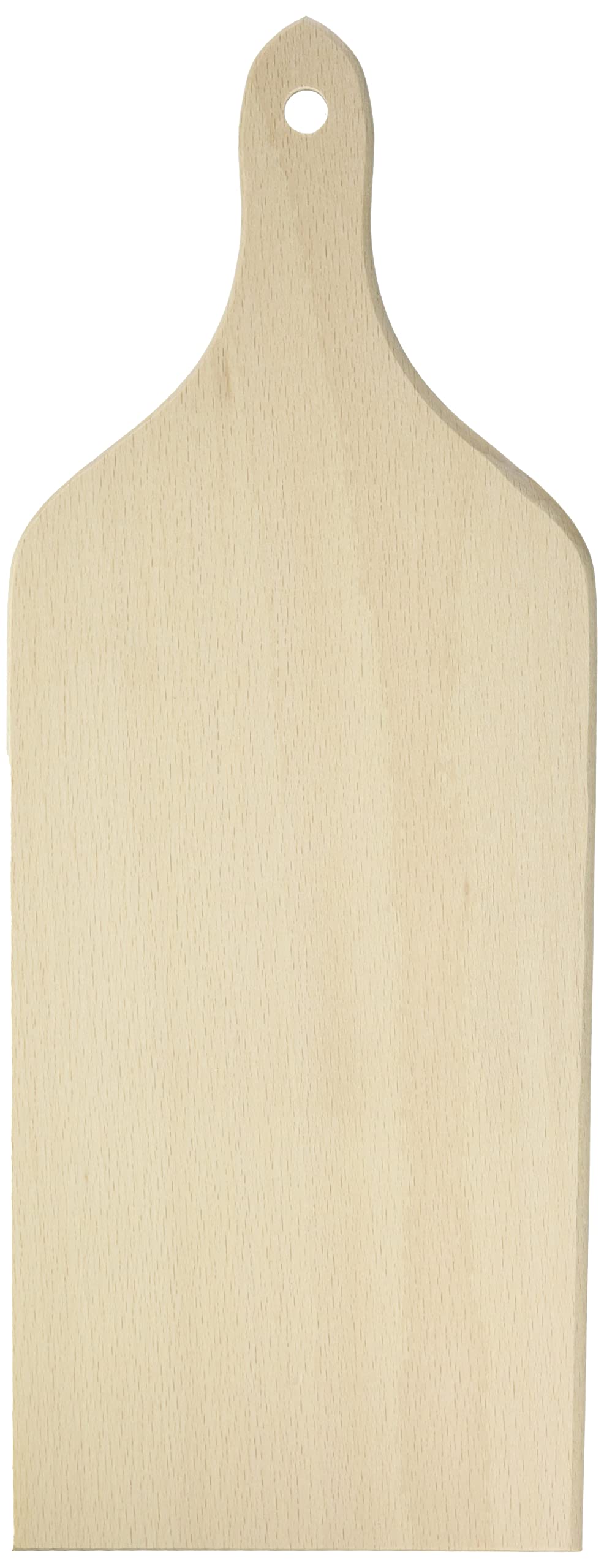 Home Wood Chopping Board with Handle, Wood, Beige
