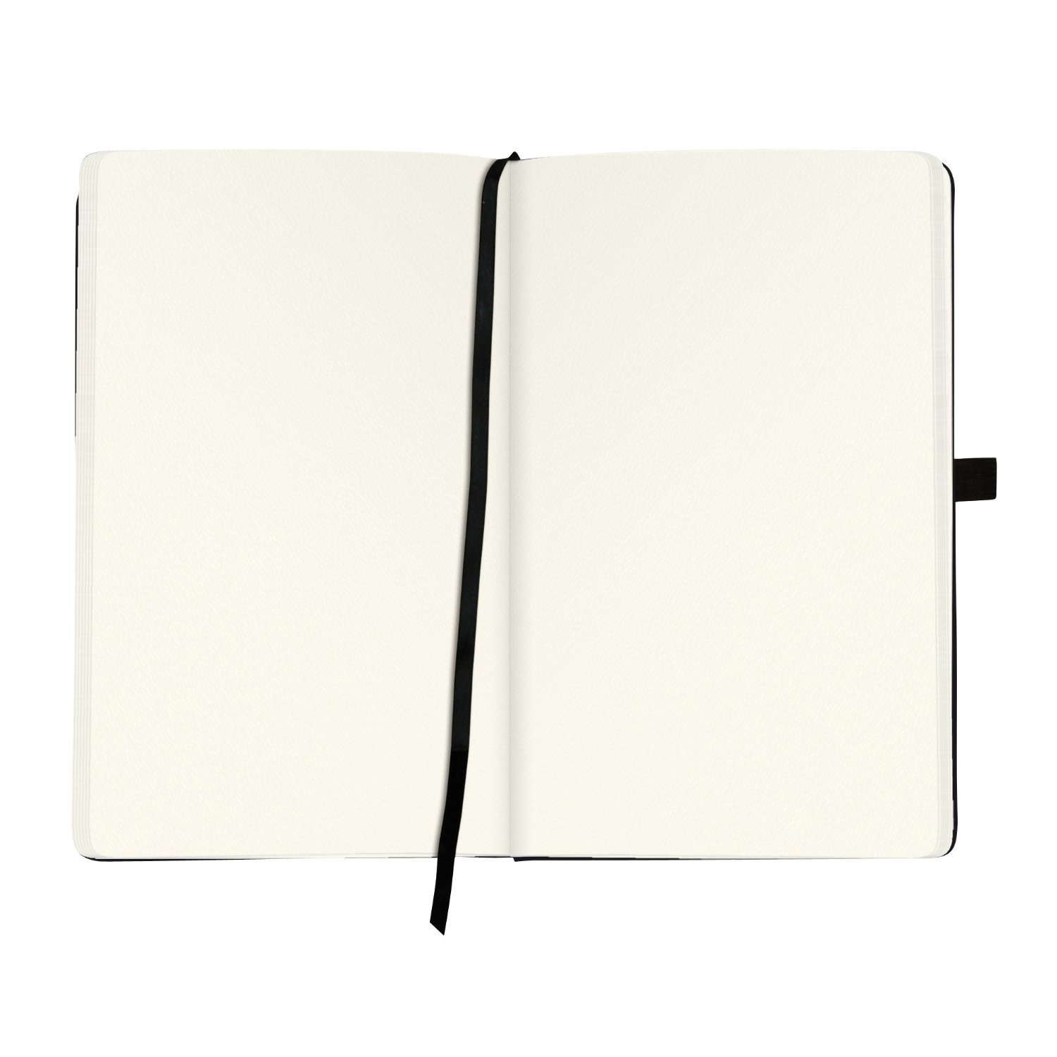 Herlitz my.book Classic 11369790 Lot de 4 carnets de notes A5 96 pages blanches Noir