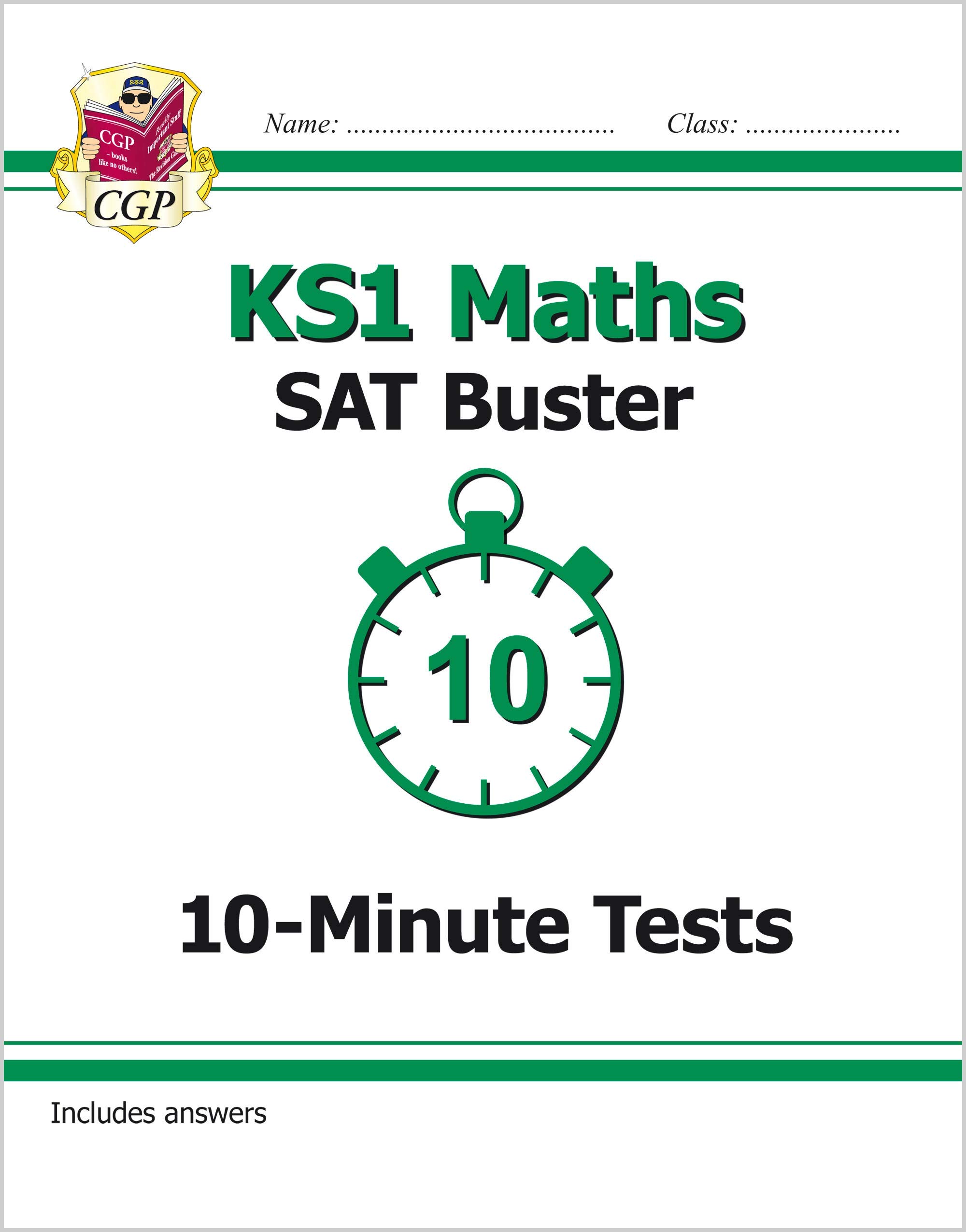 Sponsored Ad – Coordination Group Publications Ltd (CGP) KS1 Maths SAT Buster: 10-Minute Tests (for the 2022 tests)