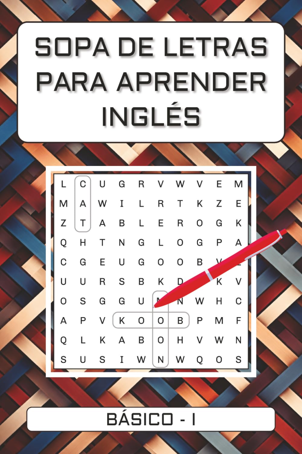 SOPA DE LETRAS PARA APRENDER INGLÉS: BÁSICO