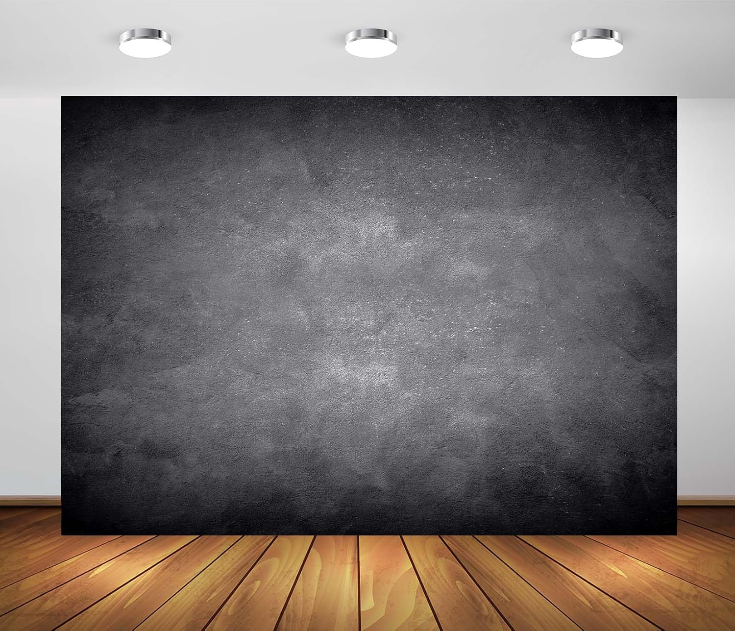 Amazon.com : BELECO 5x3ft Fabric Black Gray Wall Backdrop Abstract ...