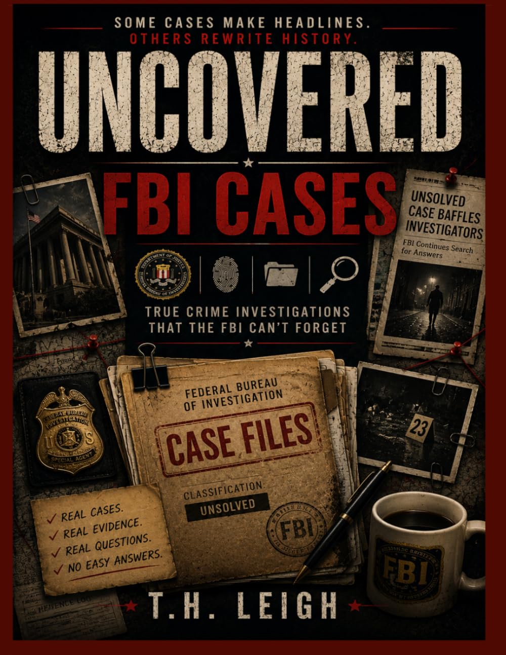 Unsolved: FBI Cases: True Crime Trivia for Curious Minds (True Crime Trivia & Activity Books)