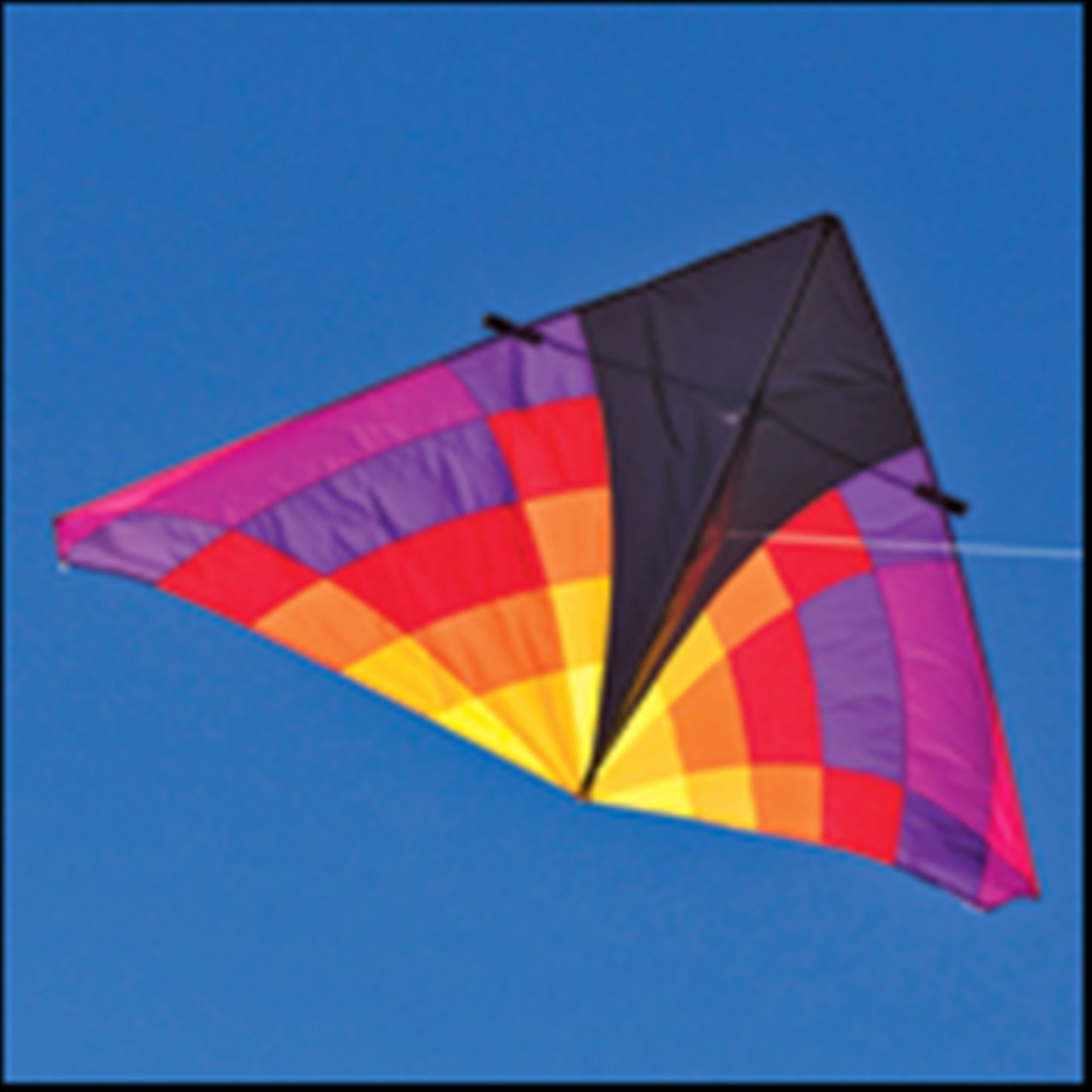 Into The Wind 9-ft. Levitation Ember Single Line Delta Kite