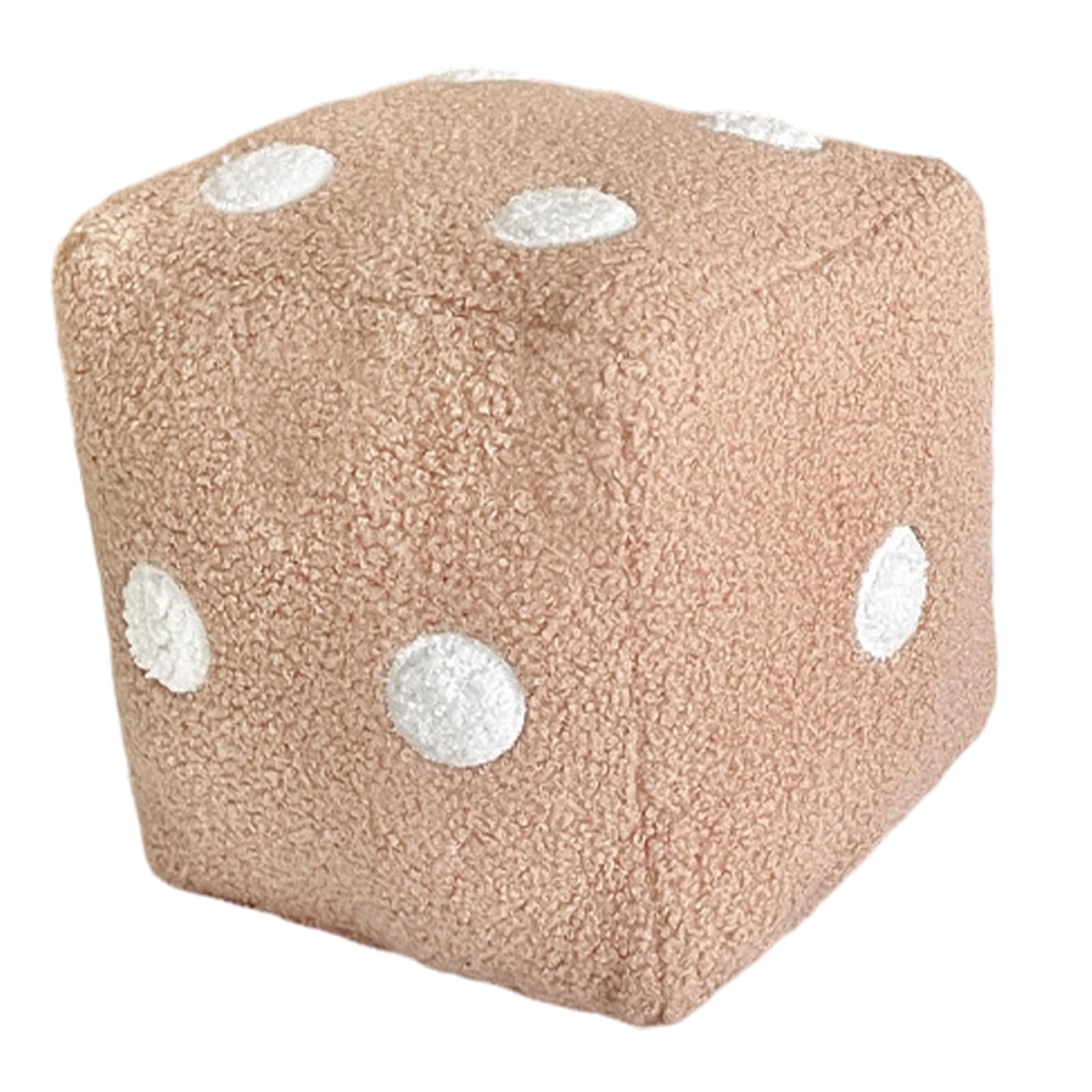 Kaeltsyn 30X30Cm Square Dices Shape Pillow Soft PP Cotton Filling for Home Offices Decoration and Comfortable Home Furnishing Pillow