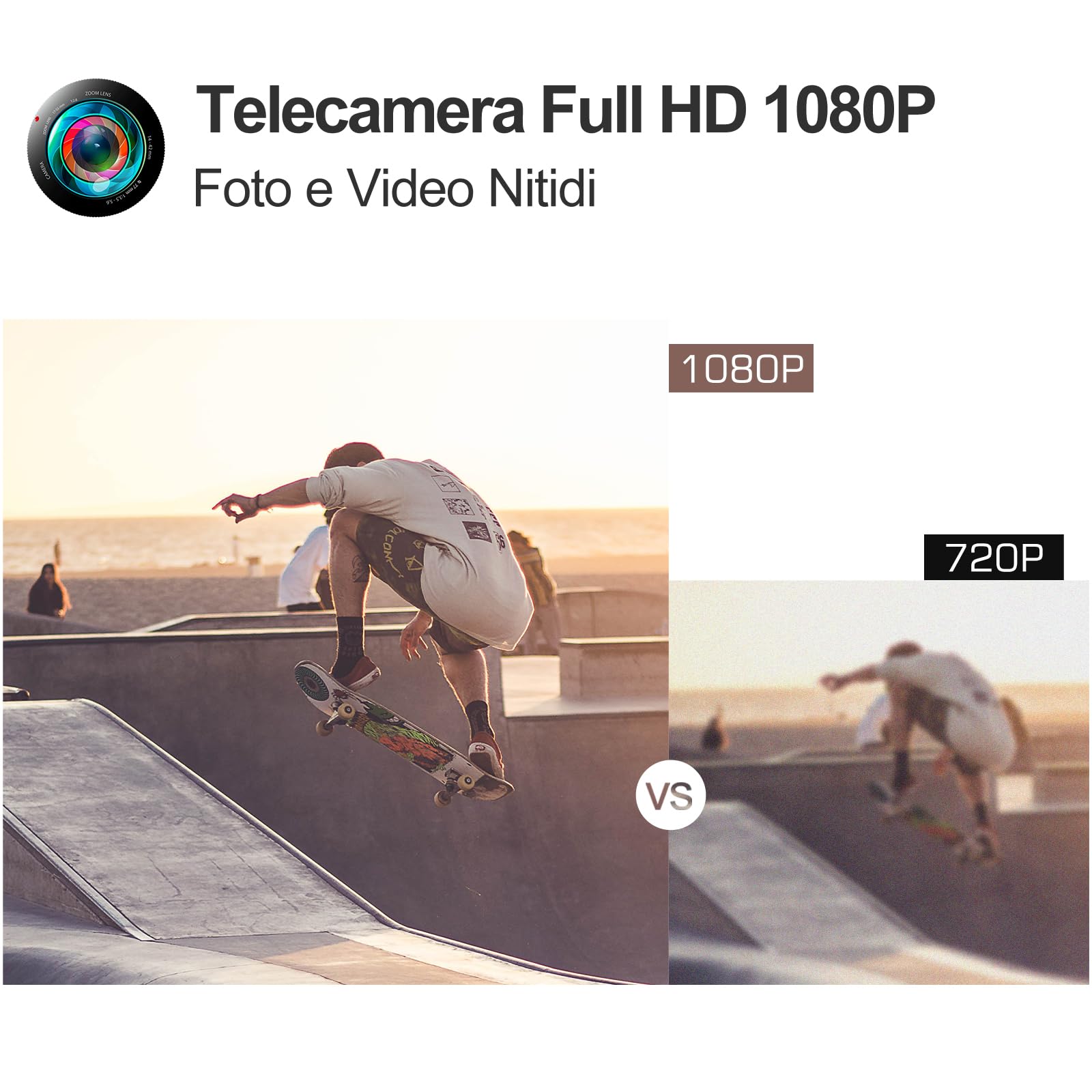 Loolinn | Drone GPS - Drone con Telecamera HD 1080p per Principianti, Quadricotteri RC Droni con GPS Funzione di RTH / 32 Minuti di Volo/Seguimi (Regalo per Ragazzi e Adulti)