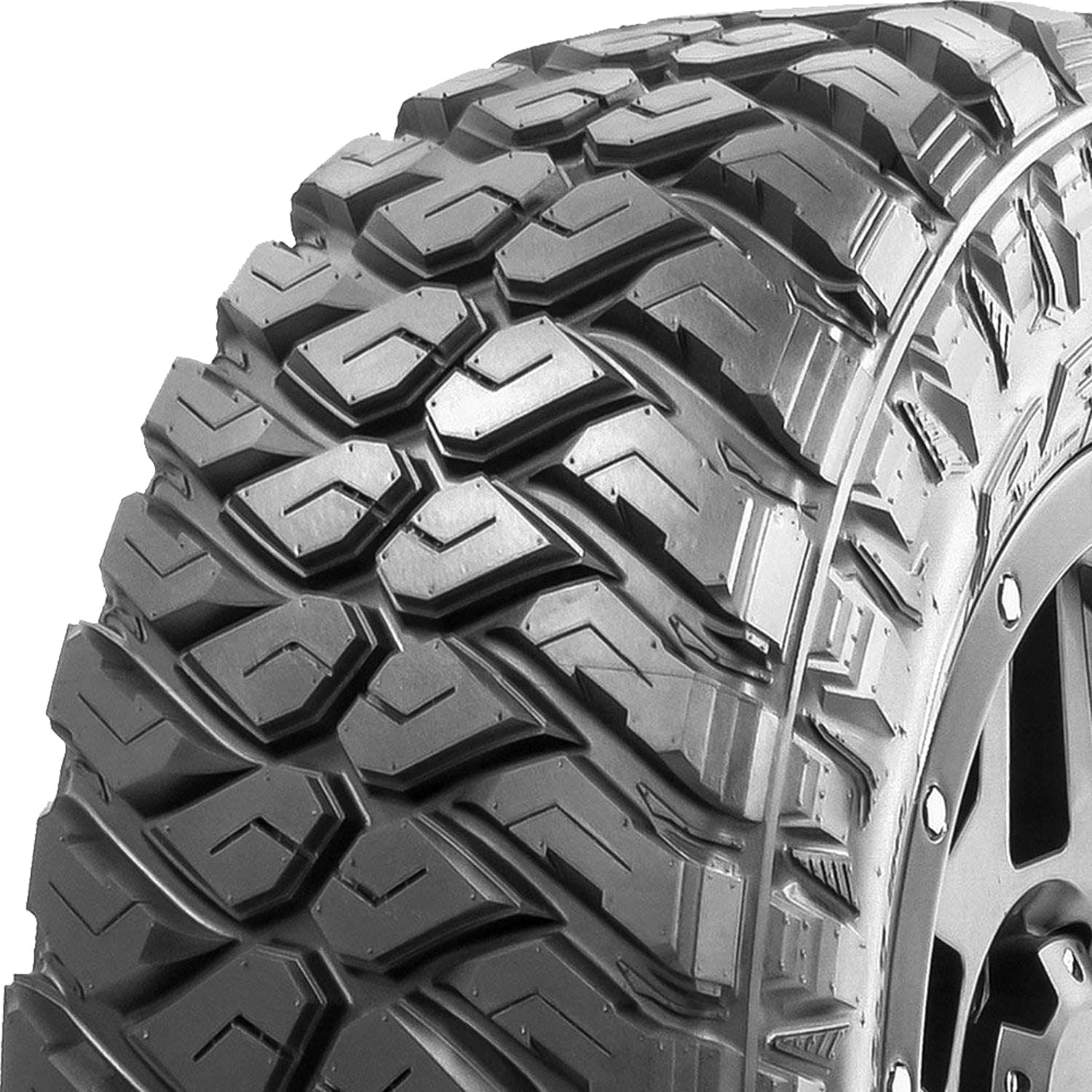 MAXXIS LT28570R17 10PR RBL MT-772 RAZR MT | Light Truck Mud Terrain All Season Traction 121118Q Rated E 10 Ply Radial Construction Raised Black Letters Tire product thumbnail 3