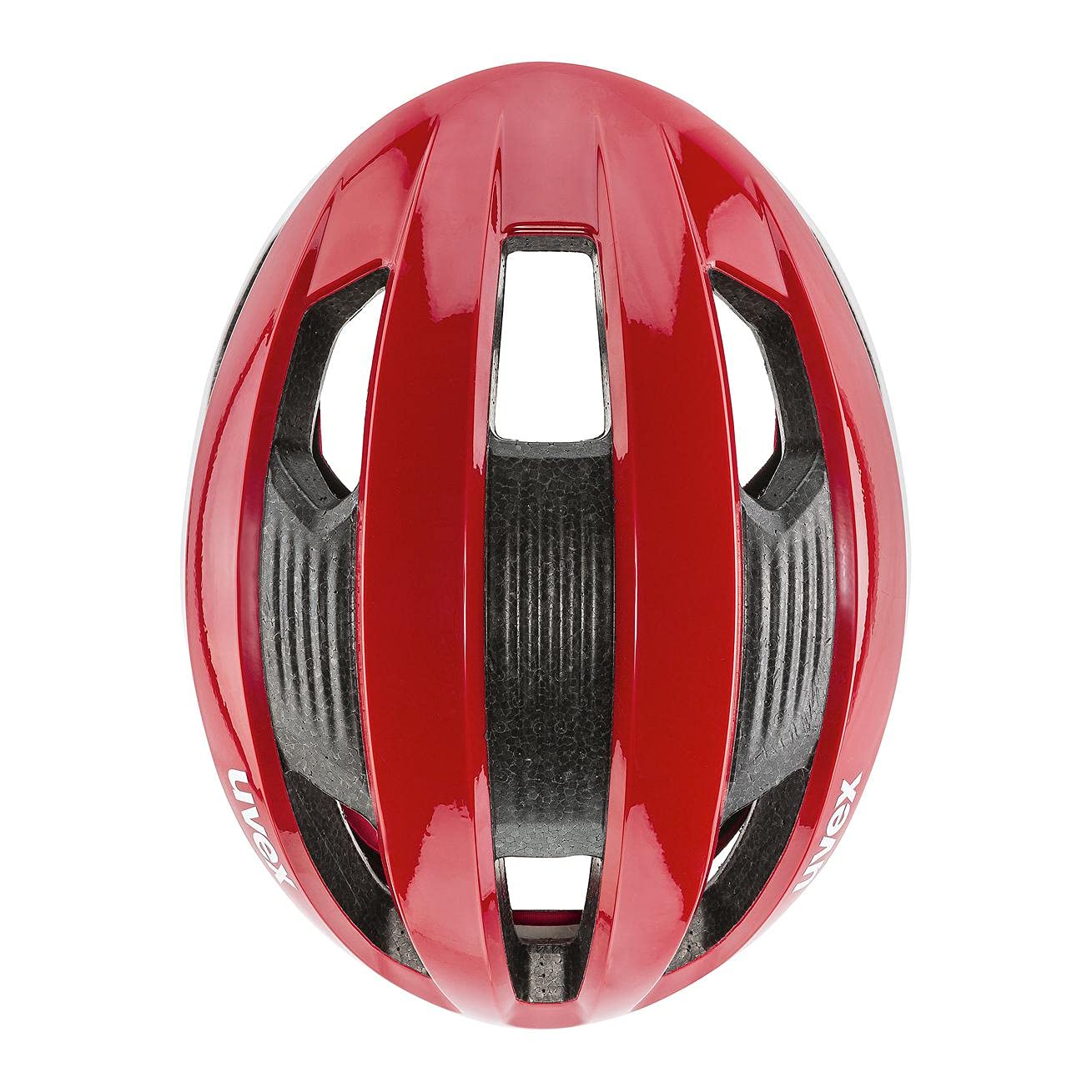 uvex Rise cc Fahrradhelm, red-White, 52-56 cm – Ansicht 5