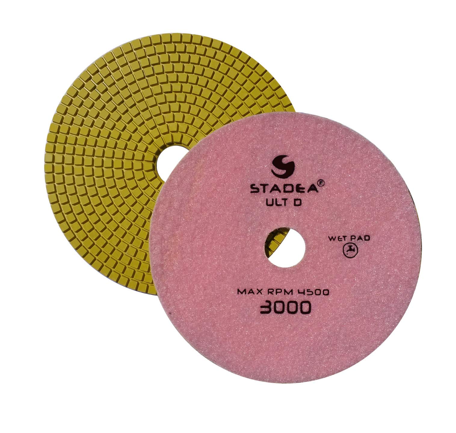 PPW266B - Discos de Pulir, Almohadillas de Pulido de Diamante de 7 Pulgadas para Pulir Suelos de Mármol de Hormigón Terrazzo Granito