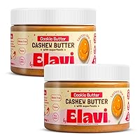 Vista 14 de ELAVI Mantequilla de Anacardo Keto, Amigable para Niños, Untable de Postre Bajo en Azúcar Vegano, Sin Azúcar Añadida, Sin Alcoholes de Azúcar, Sin