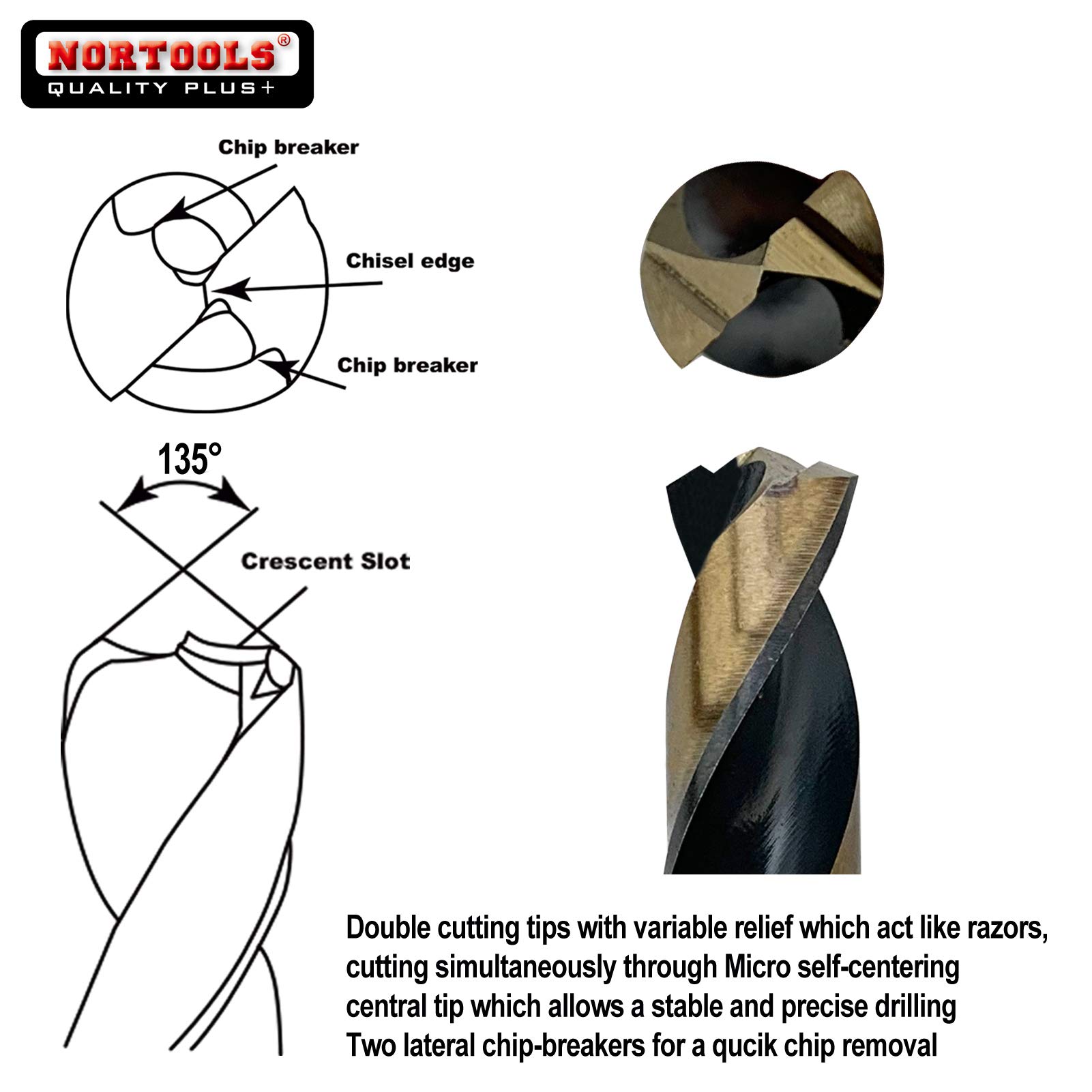 HSS Drill Bit Twist Drill Machine 1mm Price M35 HSS Cobalt 5% DIN338 - View #8
