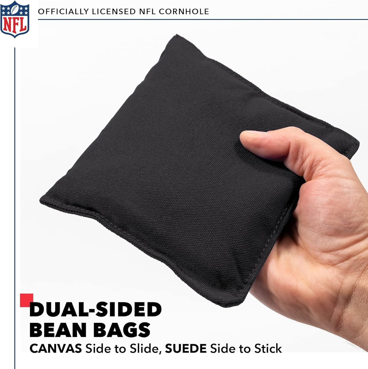 Wild Sports NFL Cincinnati Bengals 2' x 4' Regulation Size Solid Wood Cornhole Set with Direct Print HD Team Graphics