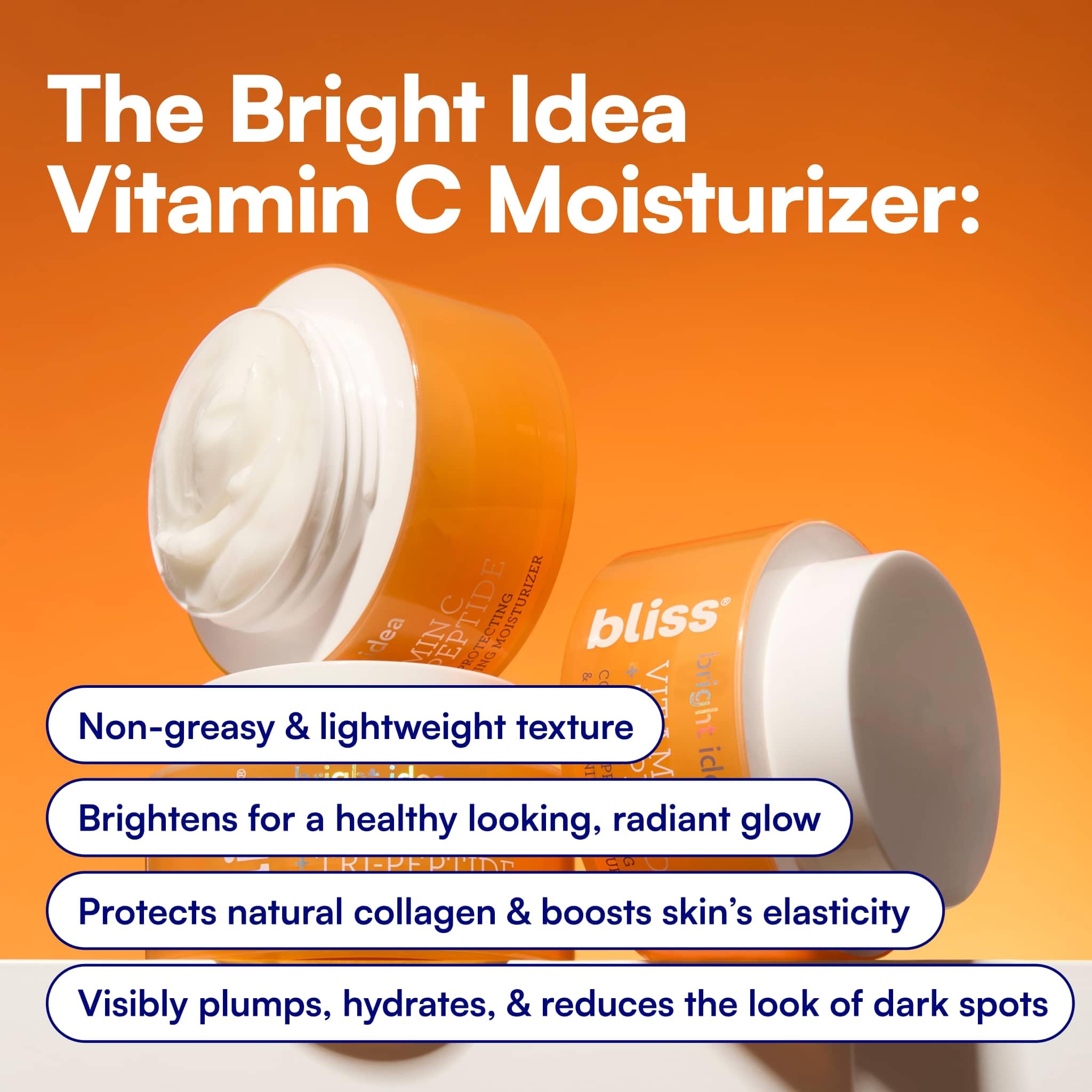 Amazon.com: Bliss Vitamin C + Tri-Peptide Brightening Face