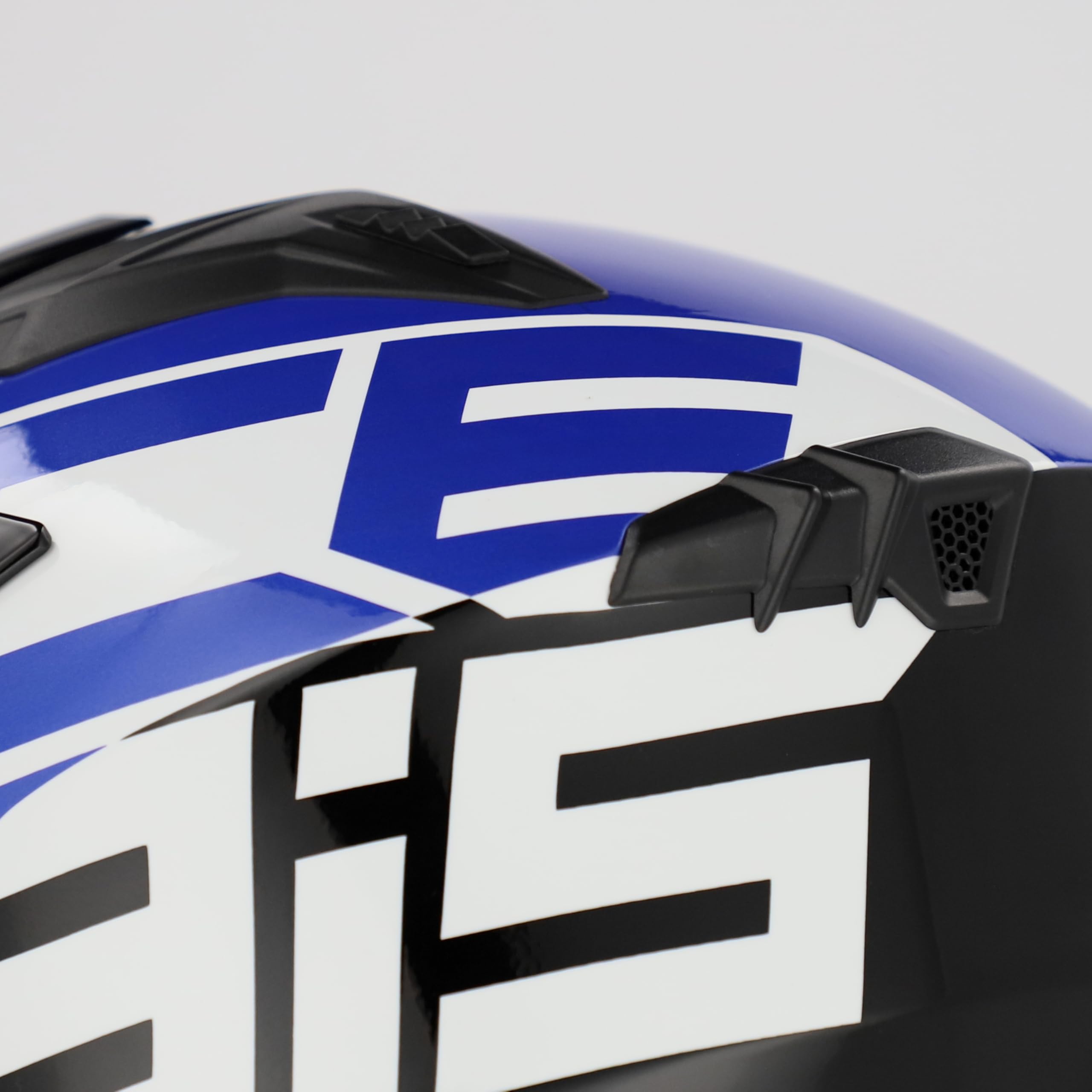 ACERBIS Helmets Casco Jet Aria Azul y Negro Totalmente Homologado 22.06 (L 59/60)