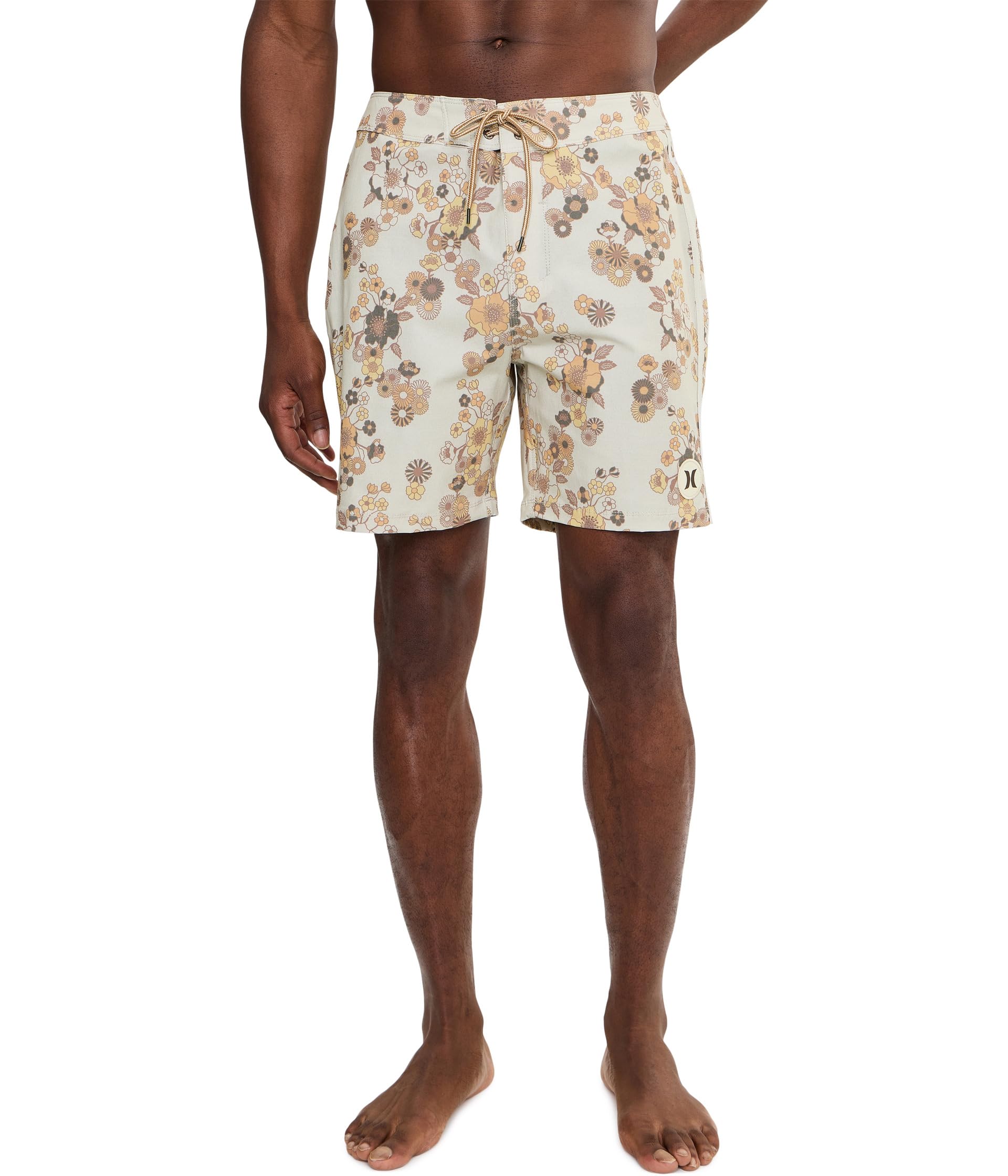 Men's Phantom Naturals 4-Way Stretch 7" Inseam Boardshort, 18" Outseam, Quick Dry Swim Trunks-image-42