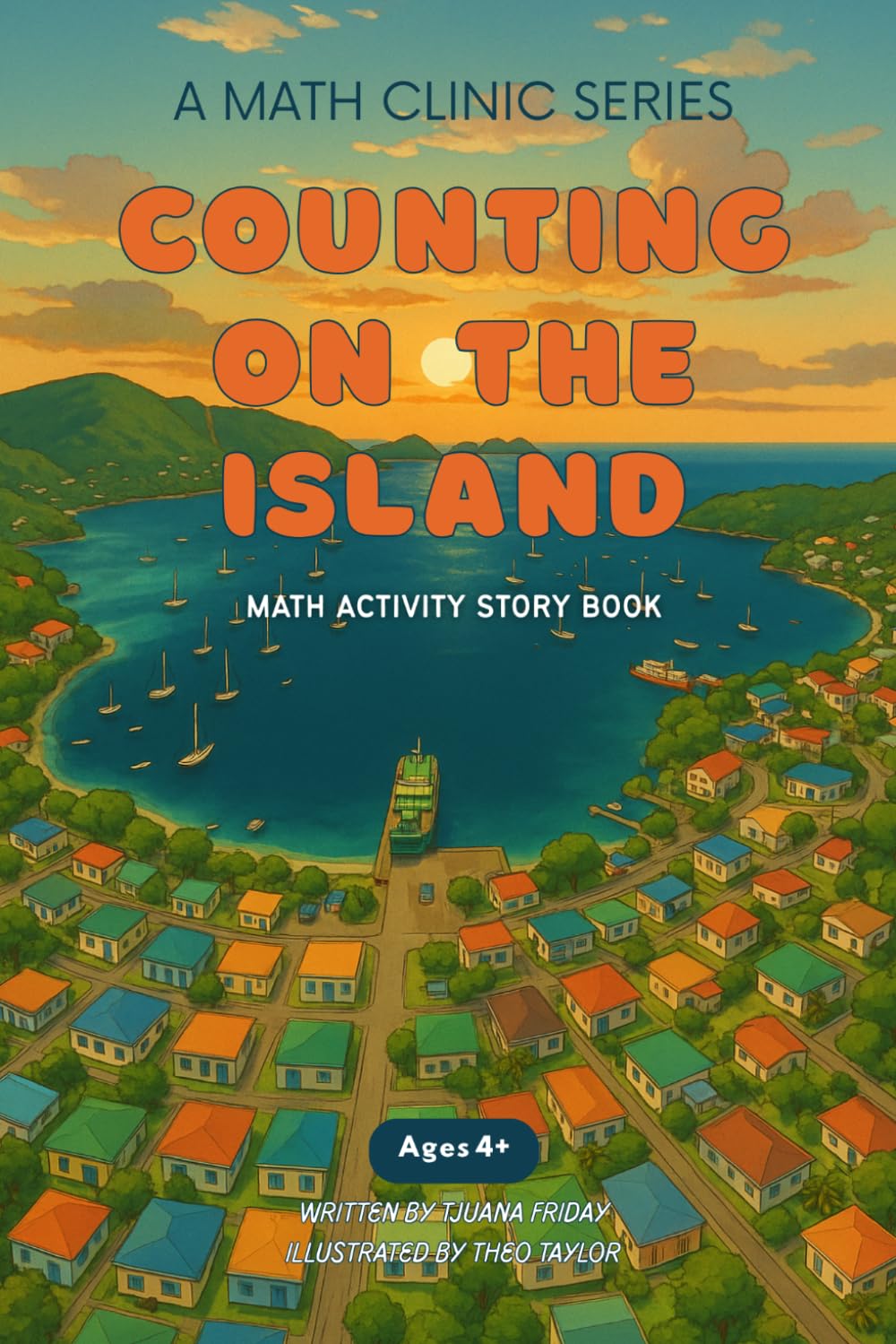 Counting on the Island: Math Activity Story Book