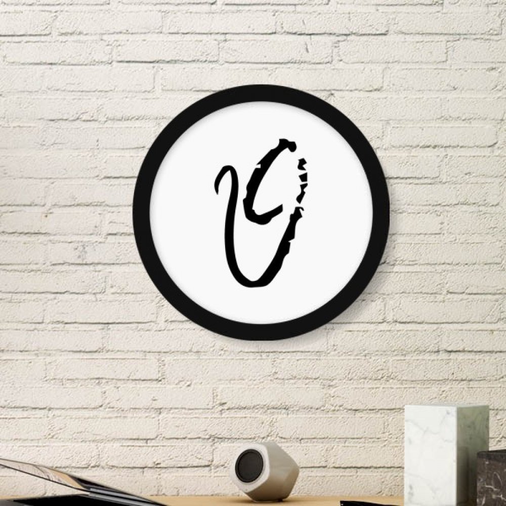 Peinture Theta alphabet grec silhouette ronde finition noire haut de gamme