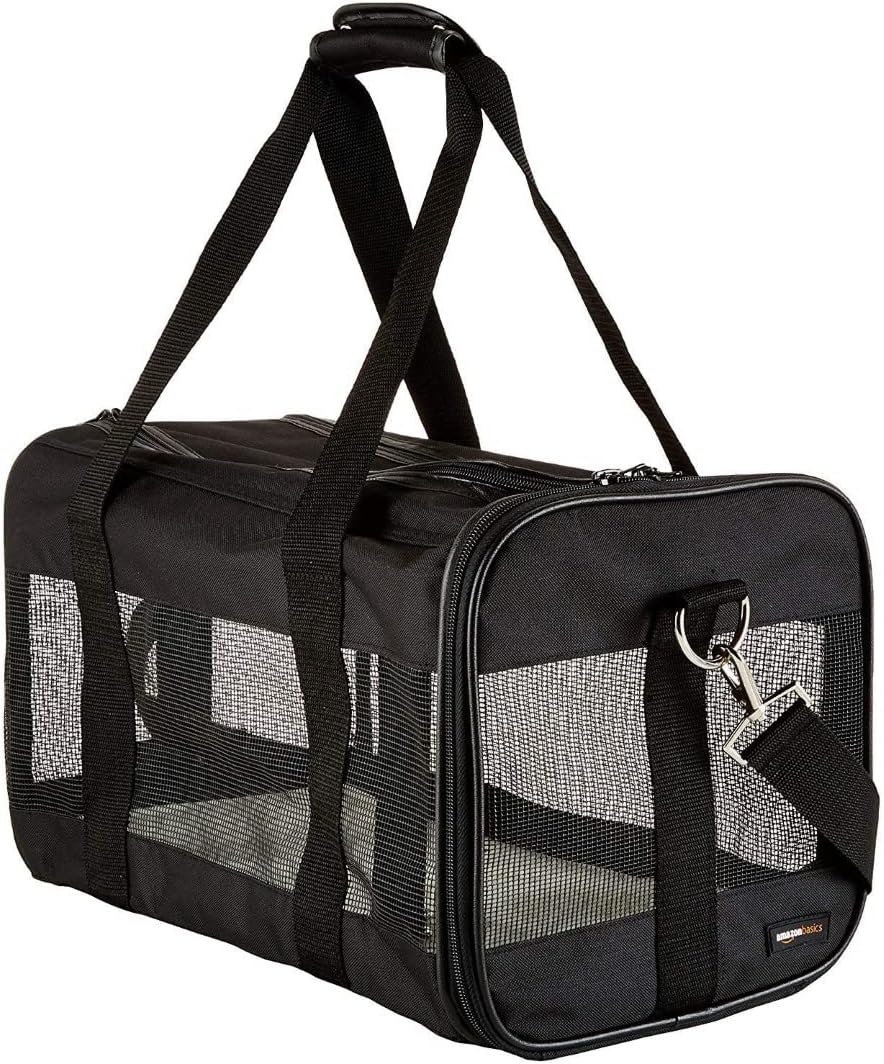 Henkelion Pet Dog Cat Carrier Airline Approved Pet Carriers Collapsible