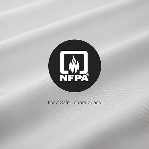 Miniatura 40 de Cortinas divisoras de habitación, cortinas opacas para cortina de techo para dividir una habitación o crear un espacio privado, bloqueo de luz 100%