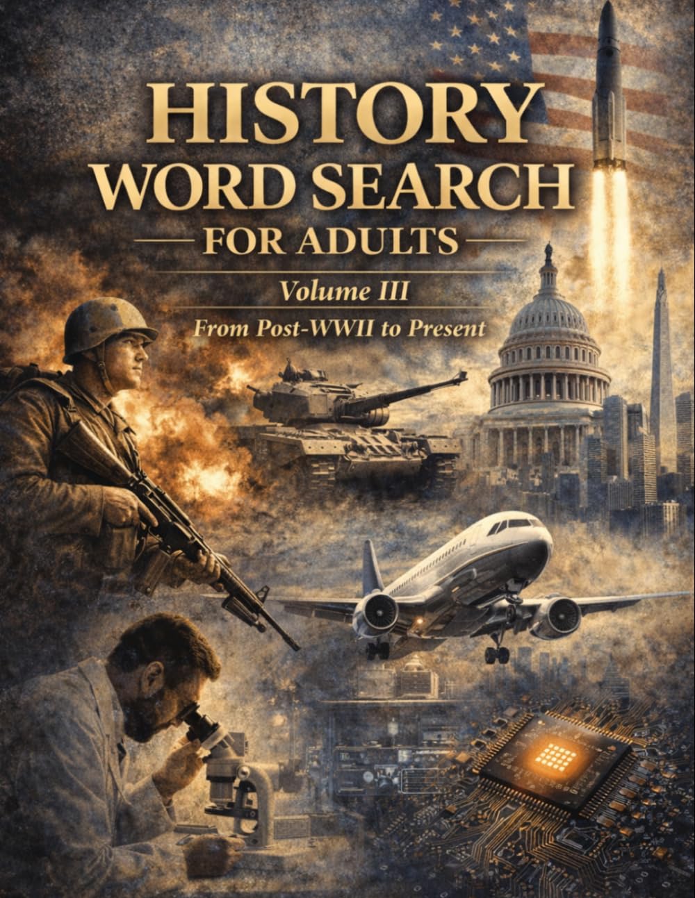 History Word Search for Adults: Volume III: From World War II to the Present: Volume III: From World War II to the Present