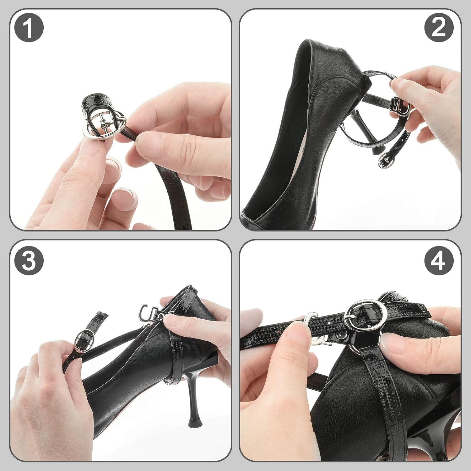 suede ankle strap replacement