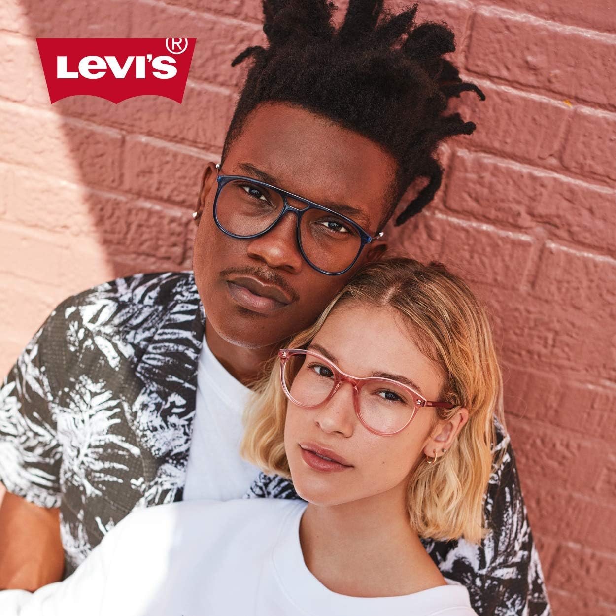 Levi's unisex-adult LV 1005 Round Prescription Eyeglass Frames