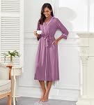 VINTATRE Robes pour femmes Soft tricot peignoir longue robe légère casual dames vêtements de salon avec poche