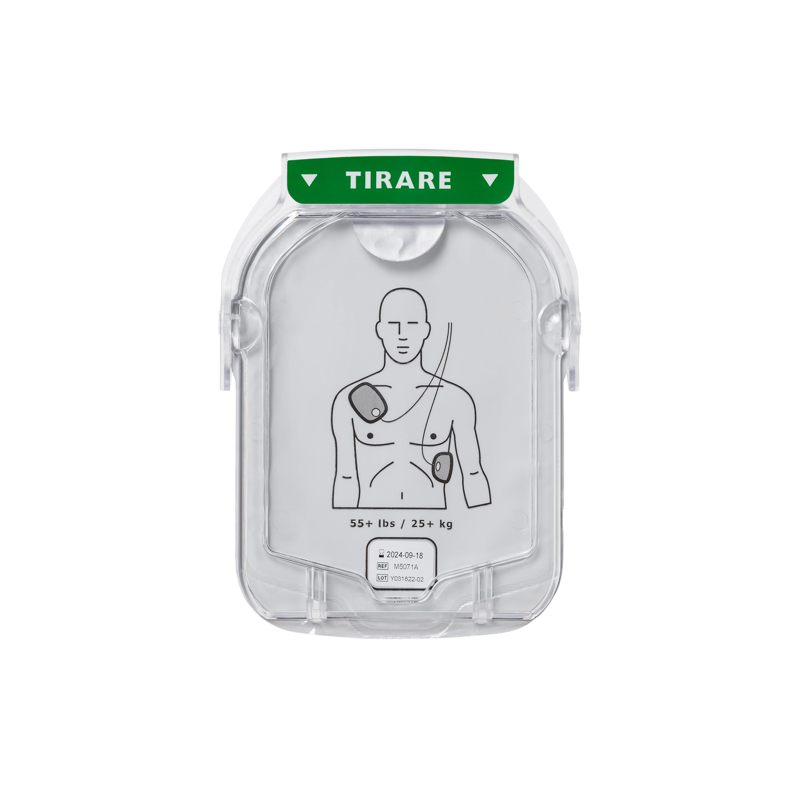 Cartuccia elettrodi SMART per adulti, per defibrillatore Philips HeartStart HS1, M5071A