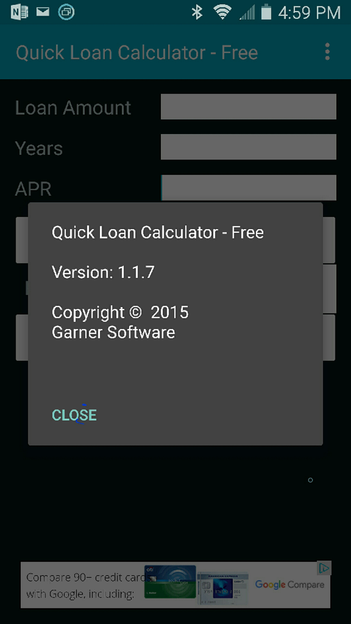 Quick Loan Calculator - App on Amazon Appstore