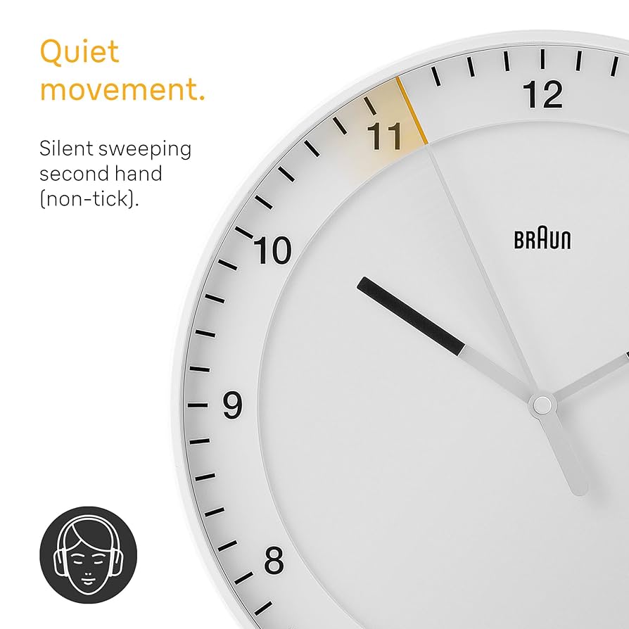 新品 KITH BRAUN Wall clock White Braun Wall Clock (White) – Ugmonk