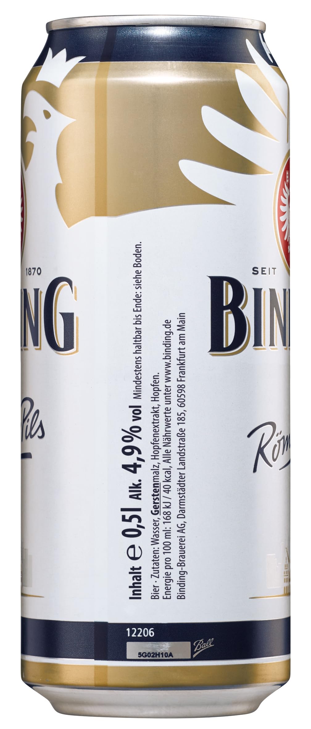 Binding Römer Pils, EINWEG 24x0,50 L Dose