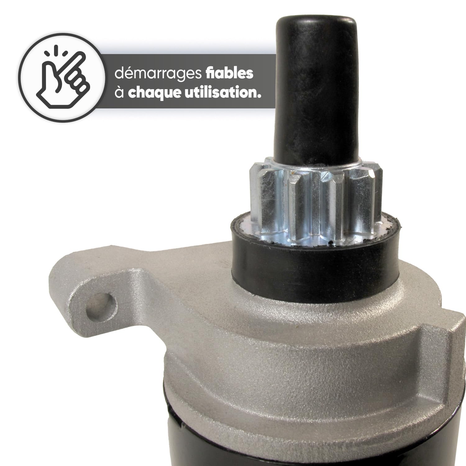 GREENSTAR - Démarreur Electrique - 10 Dents - Pièce De Rechange Adaptable Pour Certains Moteurs Modèles TECUMSEH - Pièce Origine 36914, 37425