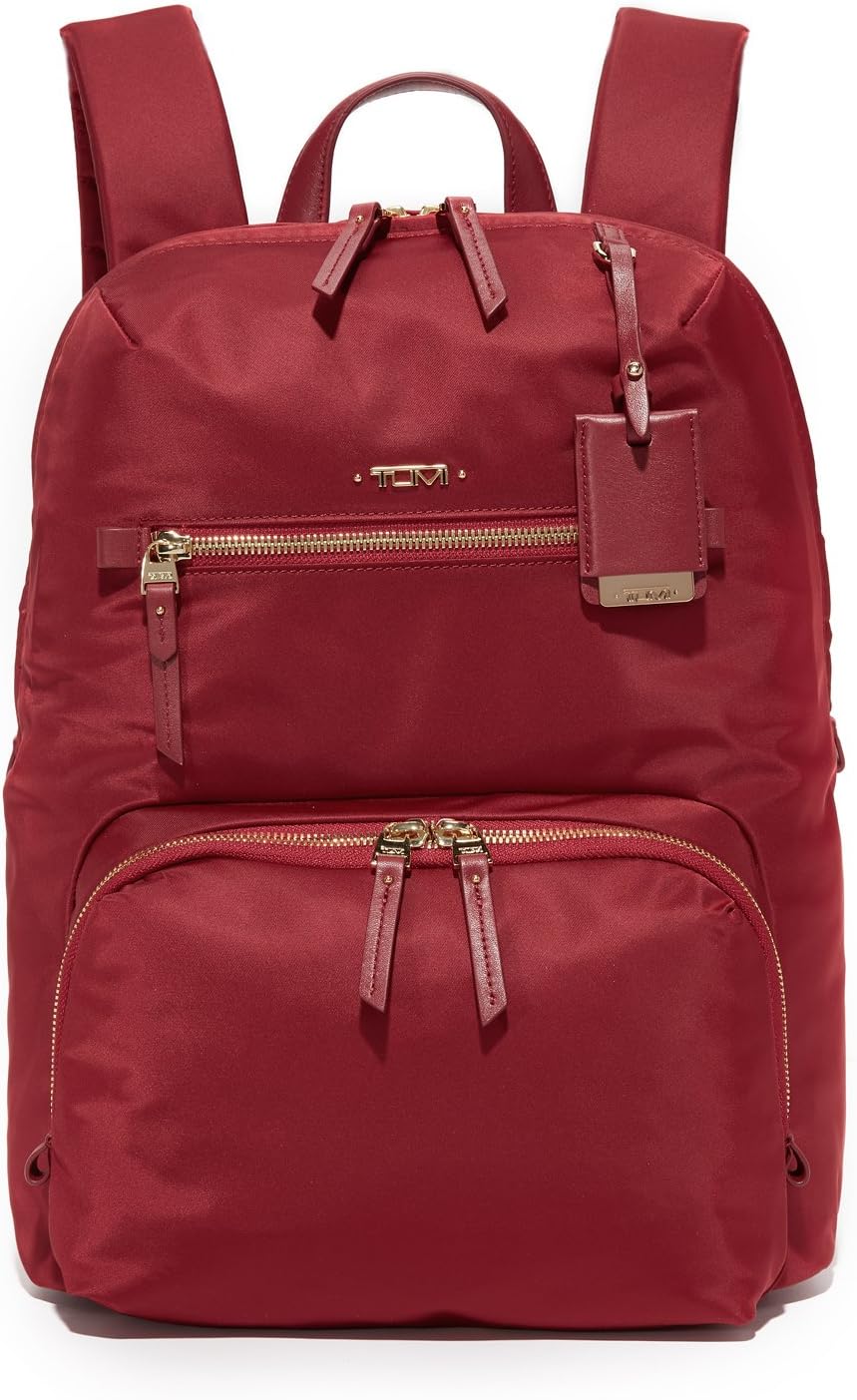Amazon | Tumi レディース Voyageur Halle バックパック, クリムゾン 