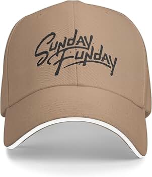 Amazon.com: Trucker Cap Sunday Funday Unisex Baseball Cap