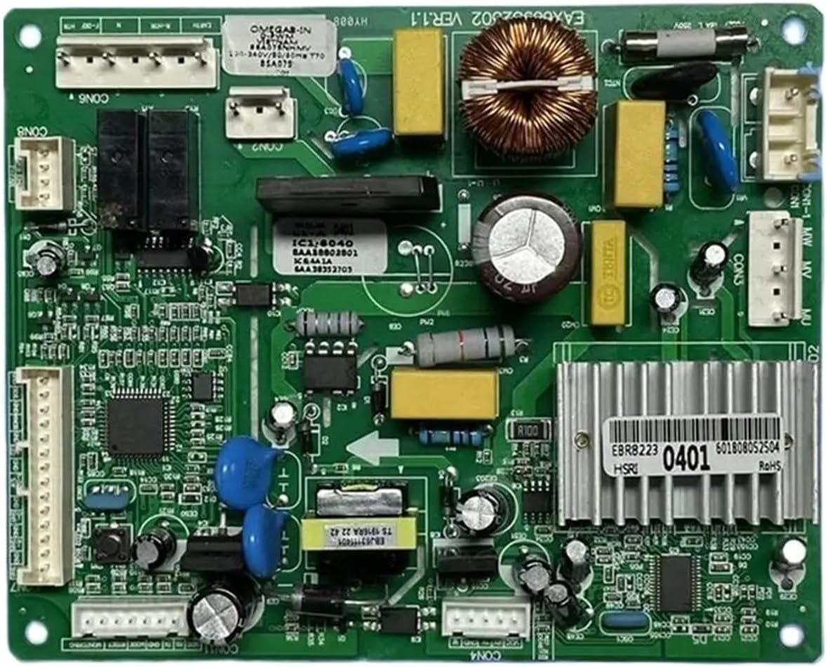 冷蔵庫のマザーボード、PCB、モデル番号EBR82230401、ブランドLGと互換性あり