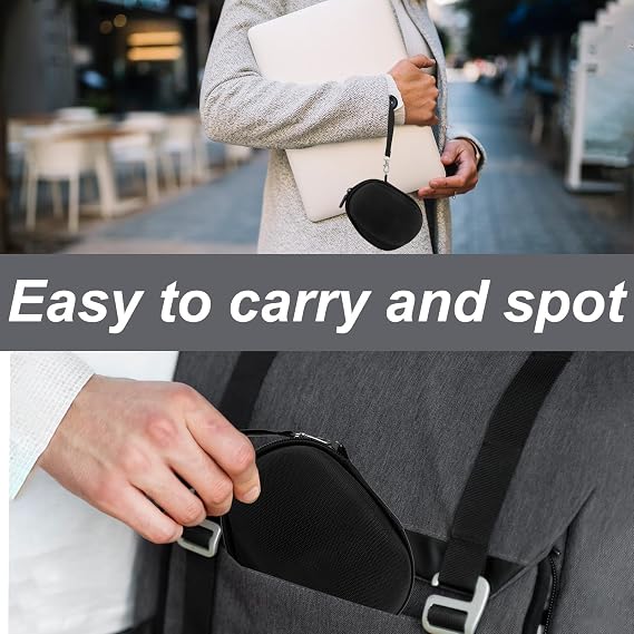 Klawdsky Logitech MX Master 3 / MX Master 3S Advanced Wireless için Sert Seyahat Fare Kılıfı, Seyahat Taşıma Koruyucu Saklama Çantası (Sadece Kılıf)