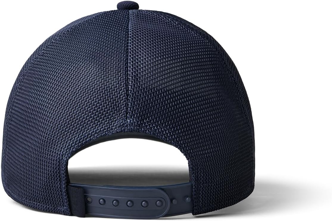 YETI Core Patch Trucker Hat, Navy on Navy