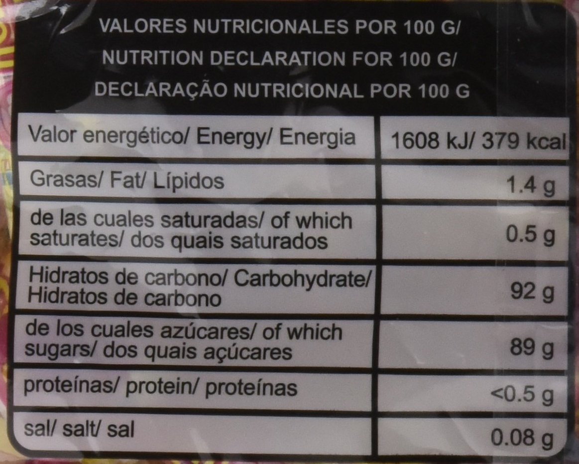 Rollitos - Mega Fizz Roll - Caramelo comprimido - 1000 g