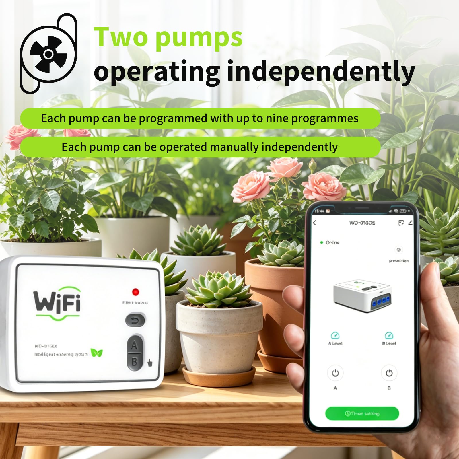 Sistema di irrigazione automatico WiFi