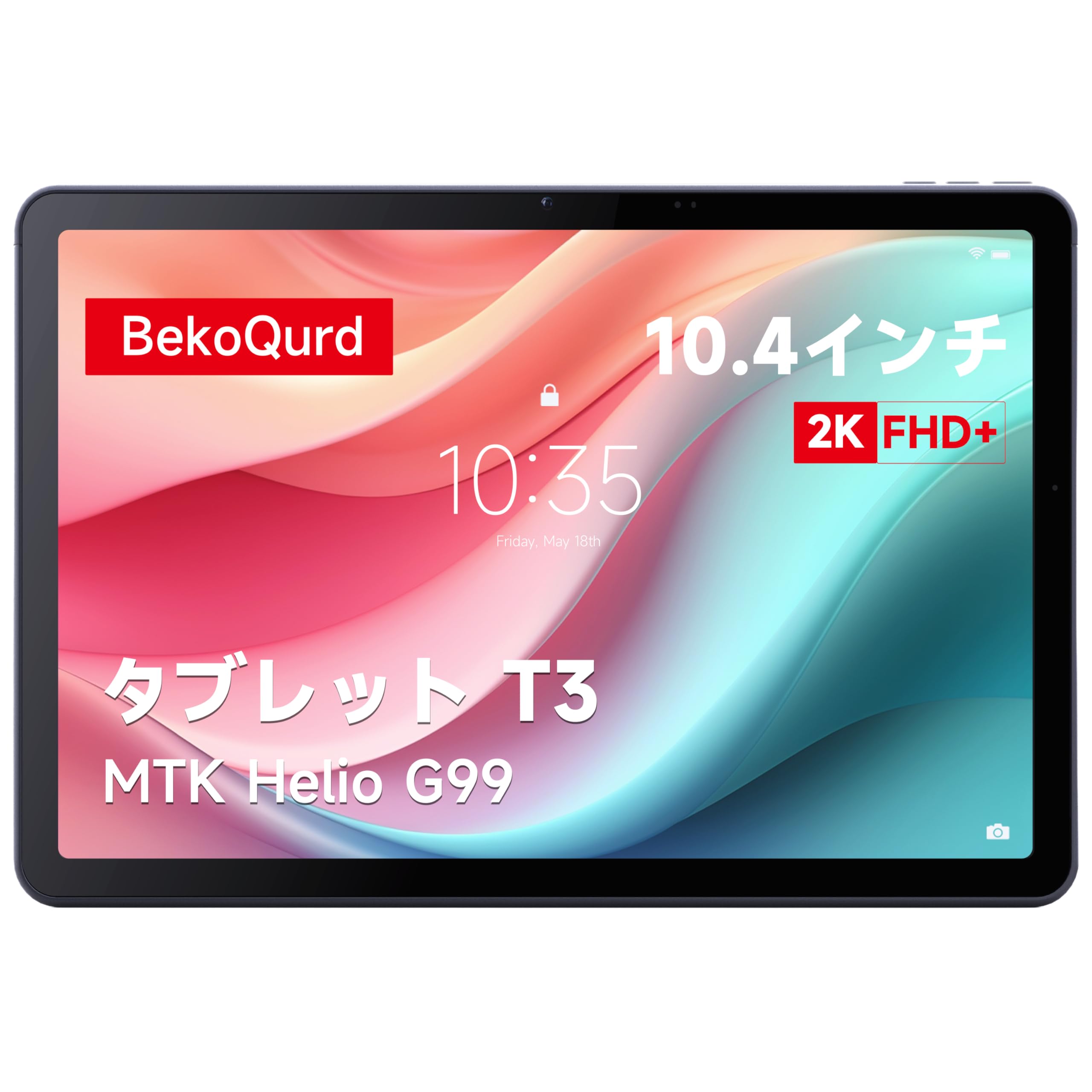 Amazon.co.jp: BekoQurd タブレット 10.4インチ、2000x1200解像度 IPS