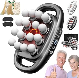 Zevessa Massager - Relief Wave Pro 3, 2026 New Reliefwave Massager, Pulse Drive Back Massager, Pulsedrive The 16 Head Muscle Recovery Machine, for Legs,Waist, Buttocks Muscles (16-Head-Grey)