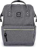 Vista 18 de Himawari - Mochila escolar de viaje 15.6" con puerto de carga USB, bolsa de trabajo para mujeres y hombres estudiantes universitarios, Estándar