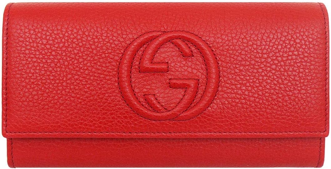 グッチ] 財布(長財布) 598206 A7M0G ヴィブラントレッド ソーホー