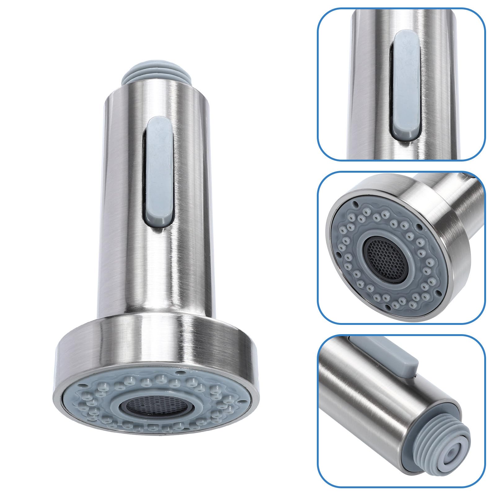 Anneome Doccetta Doccia per Rubinetto Cucina Spruzzatore Esterno, Materiale Abs Resistente All'ossidazione e Cadute, per Lavello Cucina Tubo Estraibile